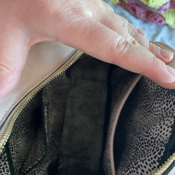 Small Pink Backpack purse - Picture 3 of 4